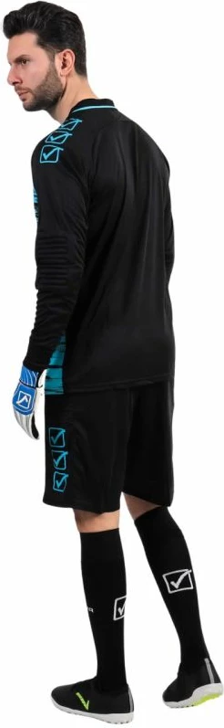 Set vratarskih oblačil Givova za moške, črno, modro