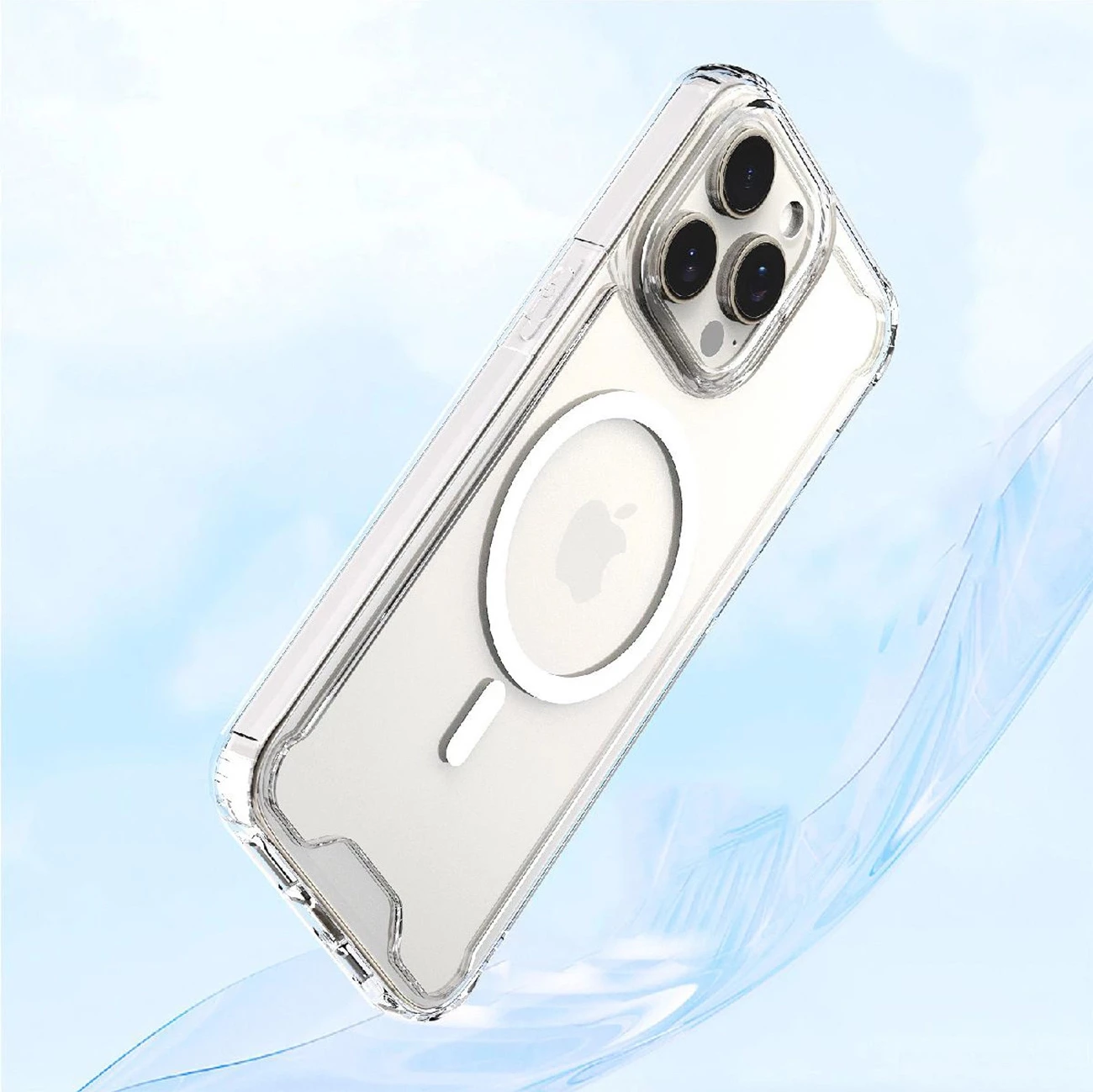 Prozoren zaščitni ovitek Wozinsky Clear Corner Case MagSafe za Samsung Galaxy S24 FE