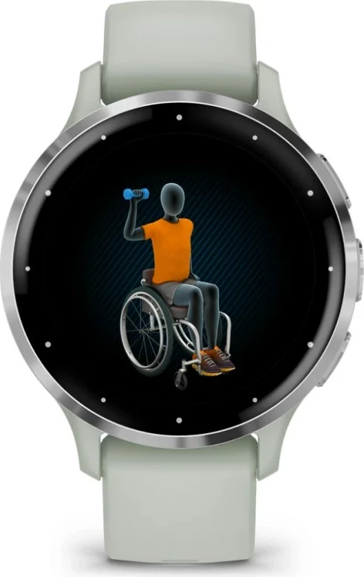 Pametna ura Venu 3S, 41 mm, AMOLED, GPS, siva - Garmin