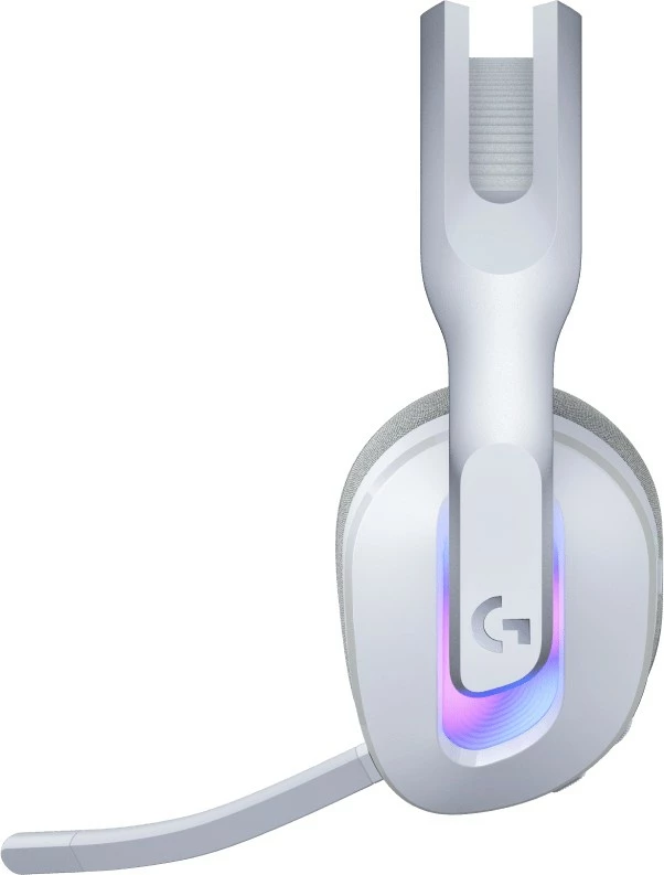 Slušalke z mikrofonom in RGB osvetlitvijo Logitech VOSS CDM, bele