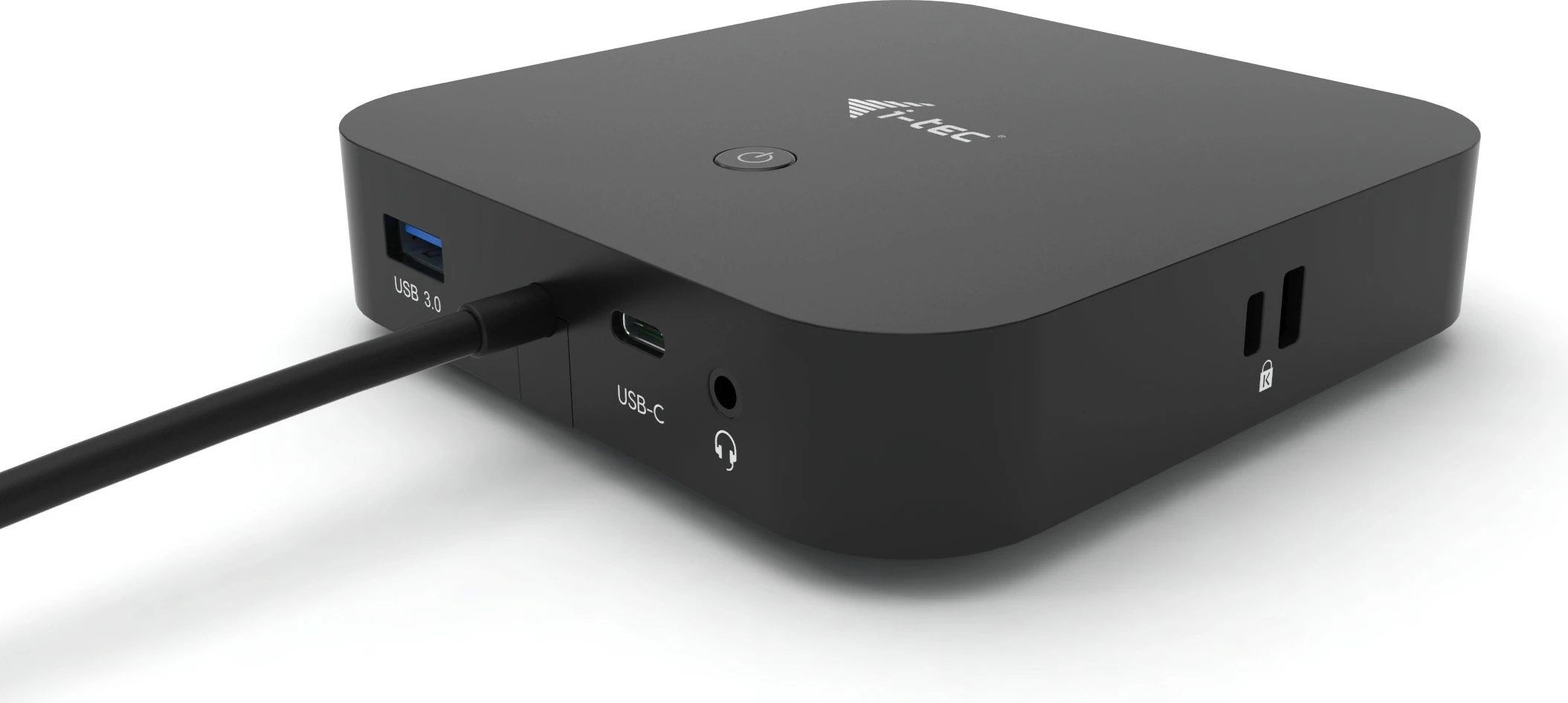 Docking postaja USB-C Dual Display, 100 W, z univerzalnim polnilcem, črna - i-tec