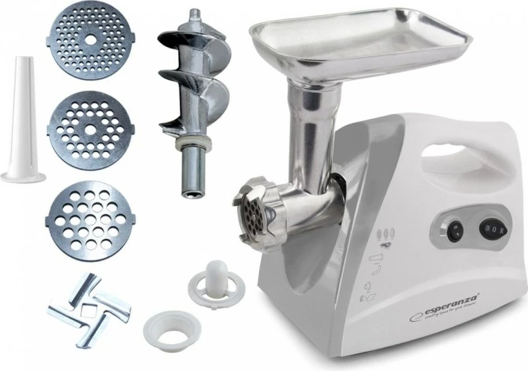 Mlinček za meso Esperanza EKM012E, 600 W, siv