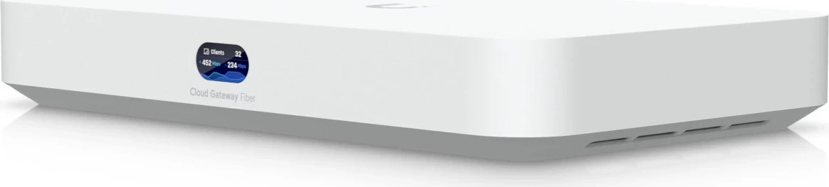 Sodobni gateway za optiko Ubiquiti UCG-Fiber, 30W, 10/100/1000/2500/10000 Mbit/s, bel