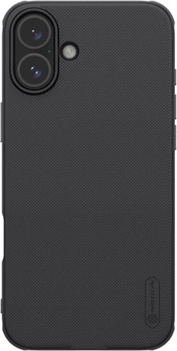 Ovitek za telefon Nillkin Super Frosted Shield Pro Magnetic za iPhone 16 Plus, črn