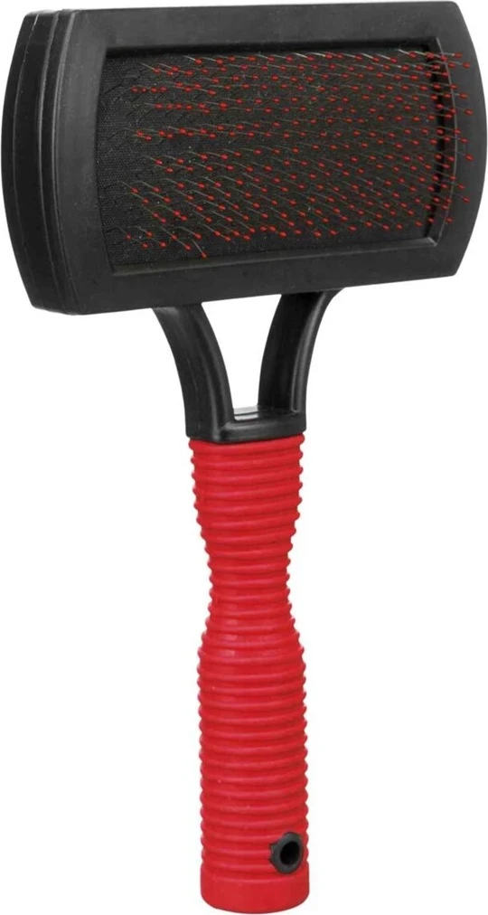 Krtača za pse Trixie 2301, rdeča