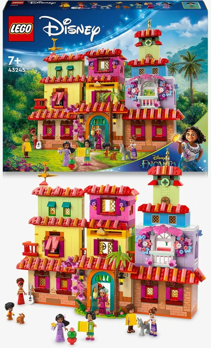 Svetla čarobna hiša Encanto, LEGO Disney 43245