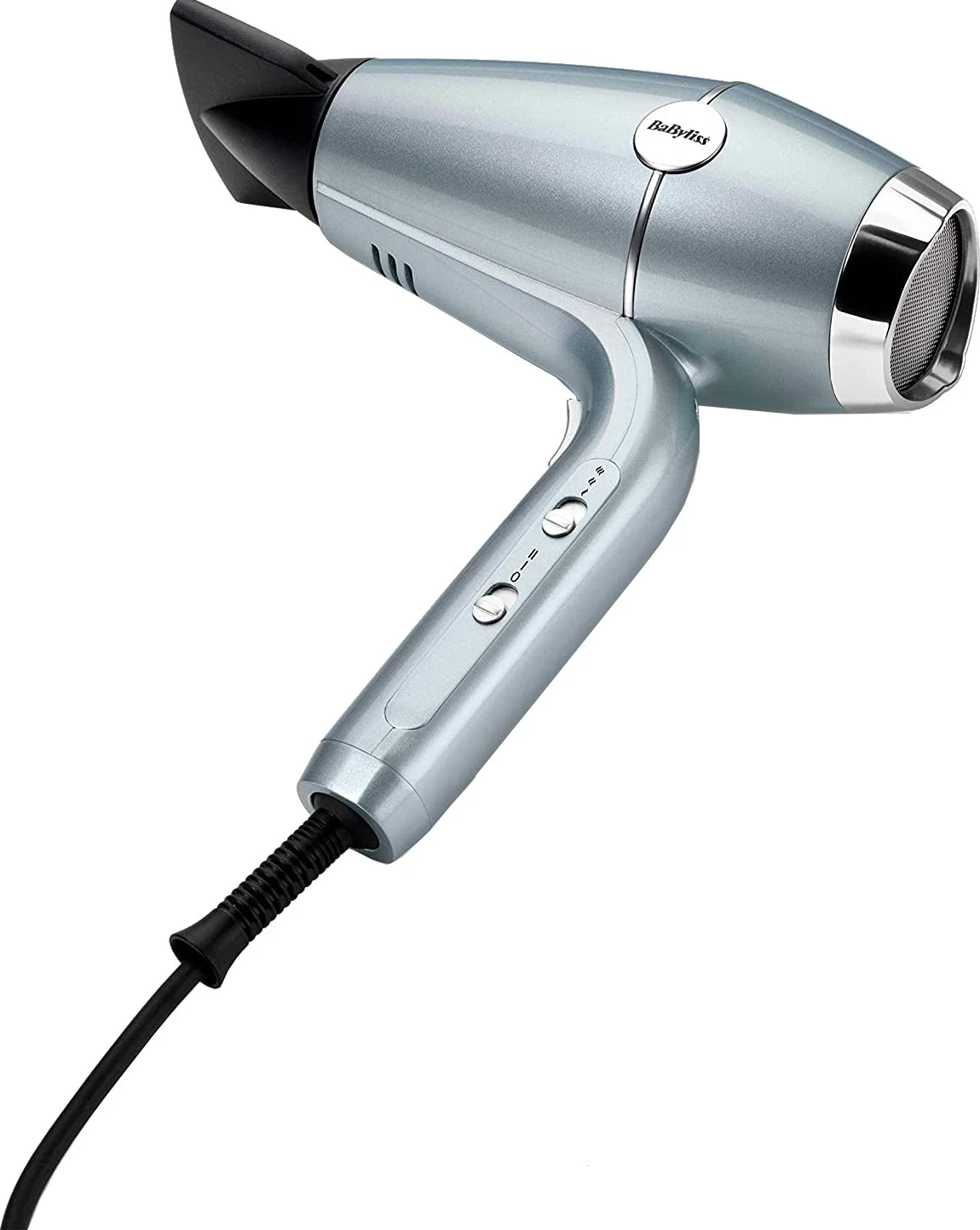 Sušilnik za lase BaByliss Hydro Fusion D773DE, 2100 W, 3 temperature, 2 hitrosti, svetlo moder