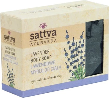 Glicerinsko milo za telo za ženske Sattva Glycerin Soap Lavender, 125 g
