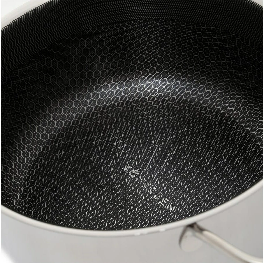 Lonec Black Cube KOHERSEN 24 cm, srebrn