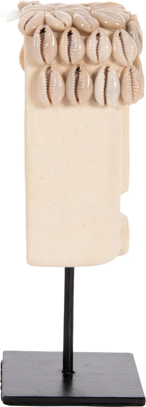 Namizna dekoracija obraz FH4313 iz kamna Paras na črnem kovinskem stojalu 9x6x19H cm