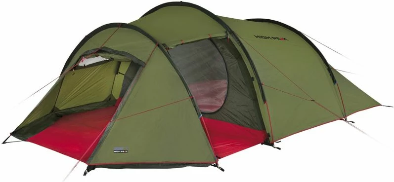 Šotor High Peak za moške in ženske, rdeč