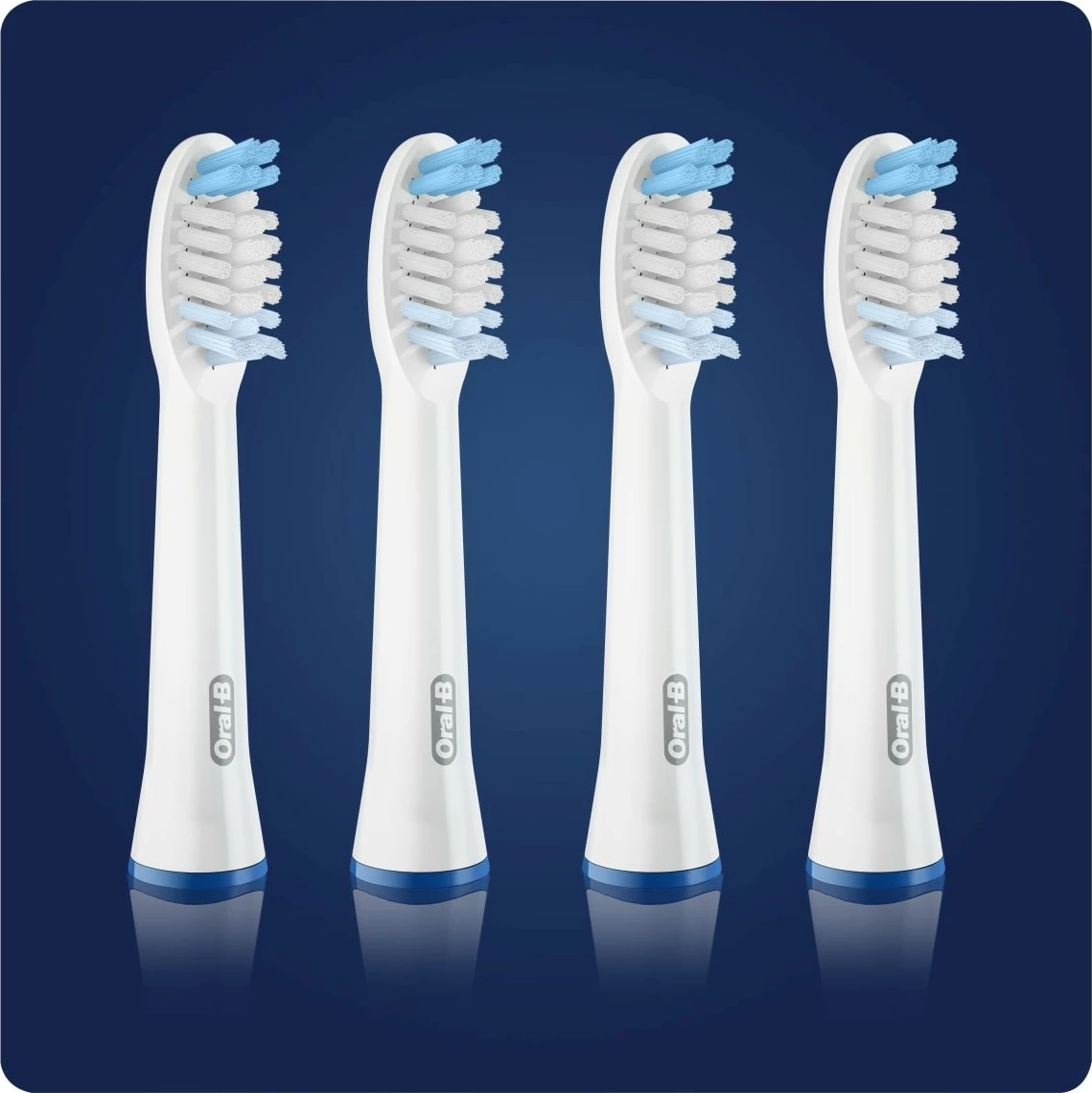 Rezervne glave za zobno ščetko Pulsonic Clean Oral-B, 4 kosa, bele