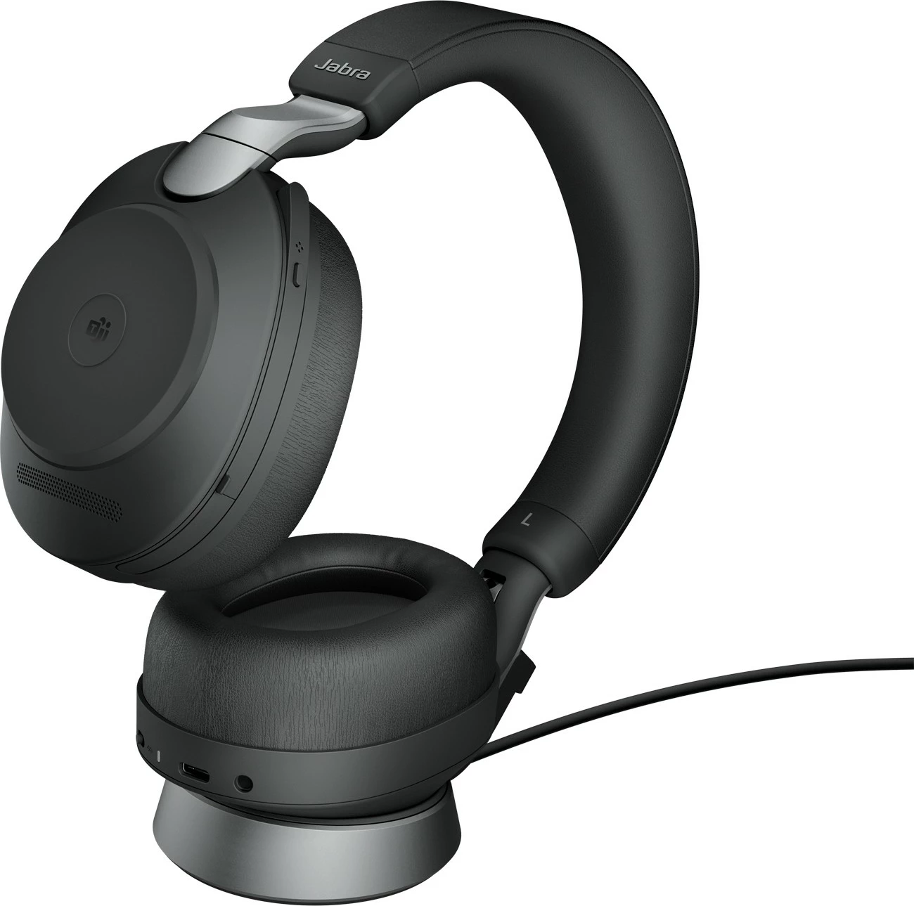 Slušalke Jabra Evolve2 85, Link380a MS Stereo Stand, žične in brezžične, pisarne/klicni center, 20 - 20000 Hz, 286 g, črne