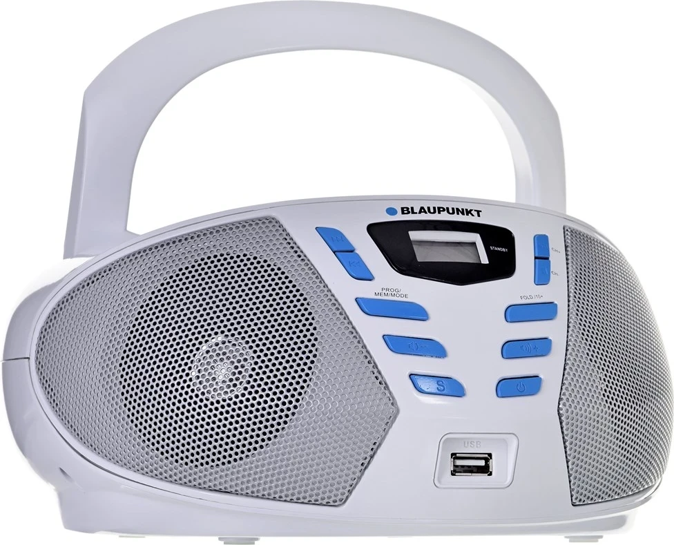 Prenosni stereo Blaupunkt BB7-WH, FM, siv