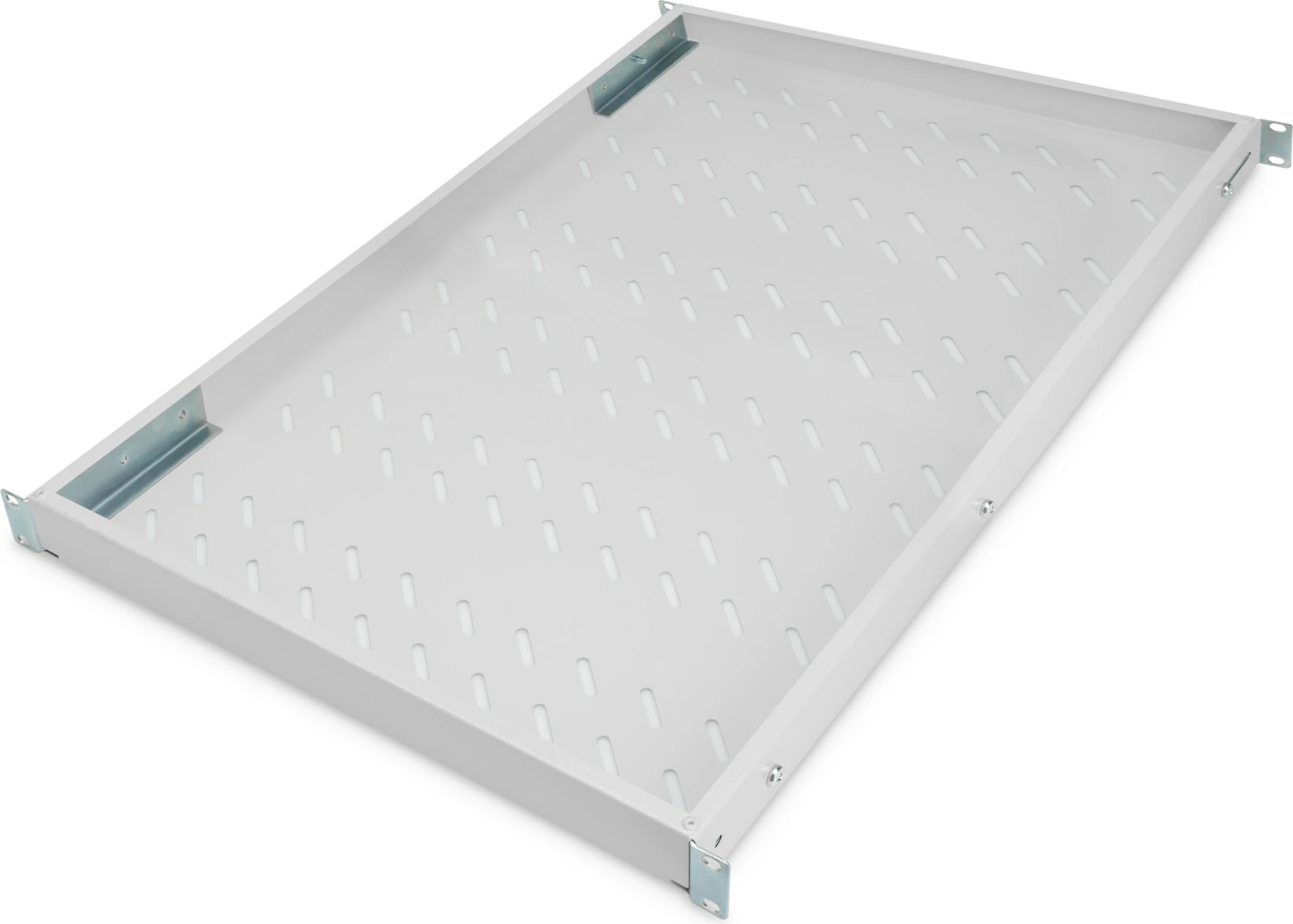 Rack polica 1U, 44x482x700-1180 mm, do 50 kg, siva, Digitus