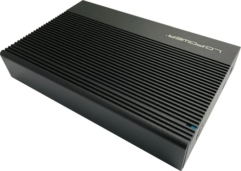 Zunanji ohišje za 3,5" LC-Power LC-35U3-C, HDD/SSD, SATA II/III, 6 Gbit/s, USB, črn
