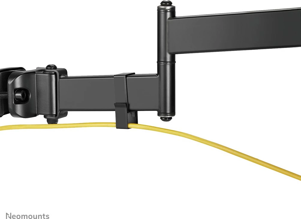 Poln gibljiv nosilec za TV 32–55 in, VESA 400x400, Neomounts FL40-450BL14, črn