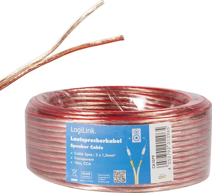 Kabel za instalacijo zvočnikov Logilink