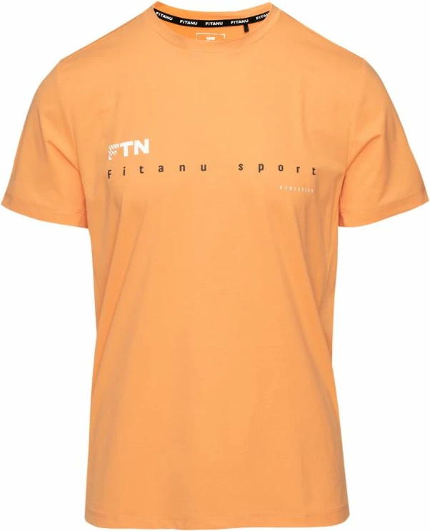 Športna majica Fitanu za moške, oranžna