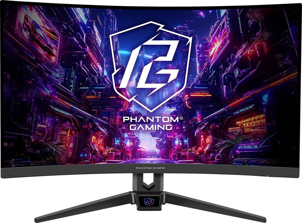 Gaming monitor ASRock PG27FRS1A 27 in, 280 Hz, Full HD, črn, ukrivljen