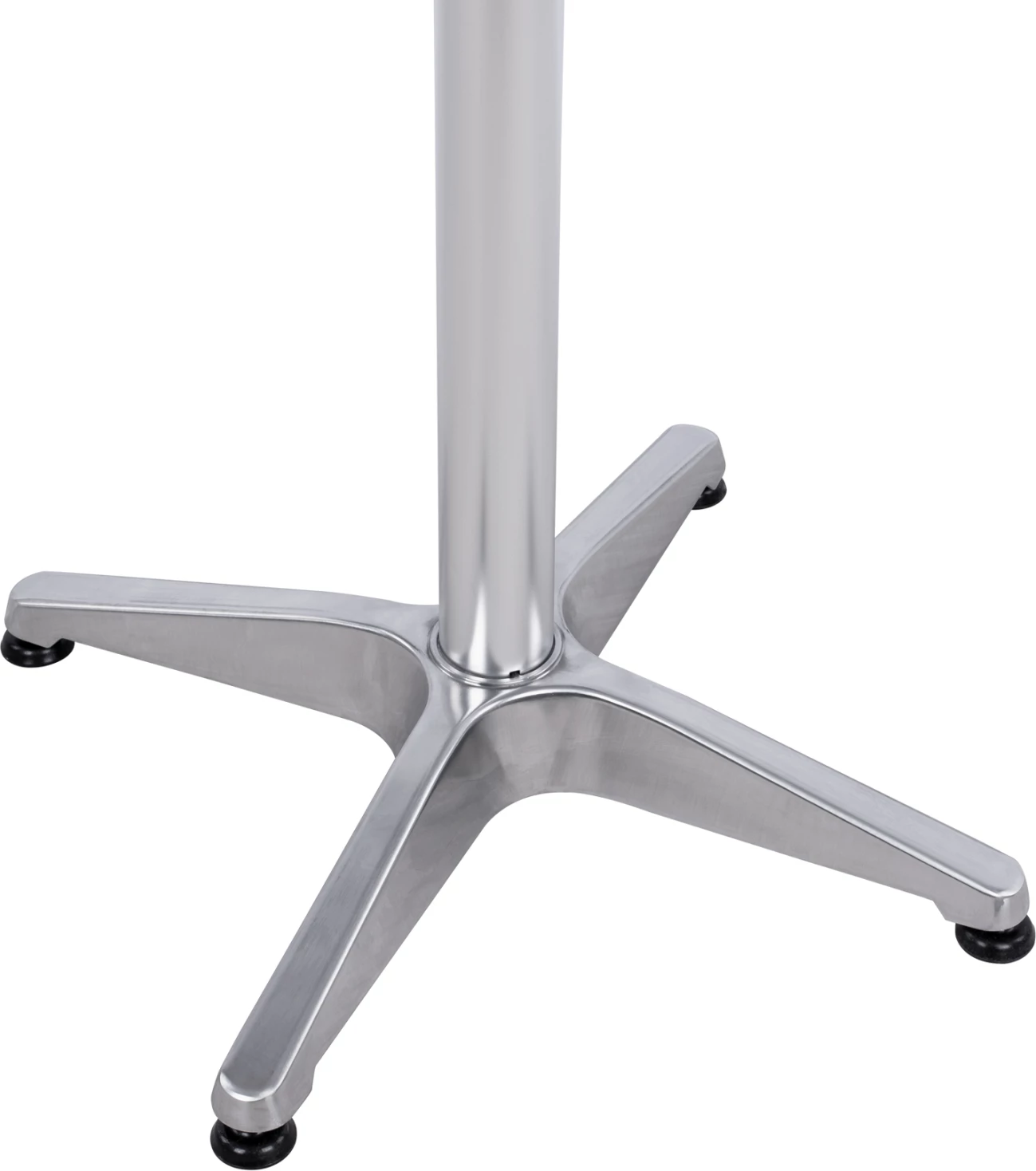 Aluminijasta osnova 4 noge 58x58x68.5cm s križem 28x28cm FH447 kromirana