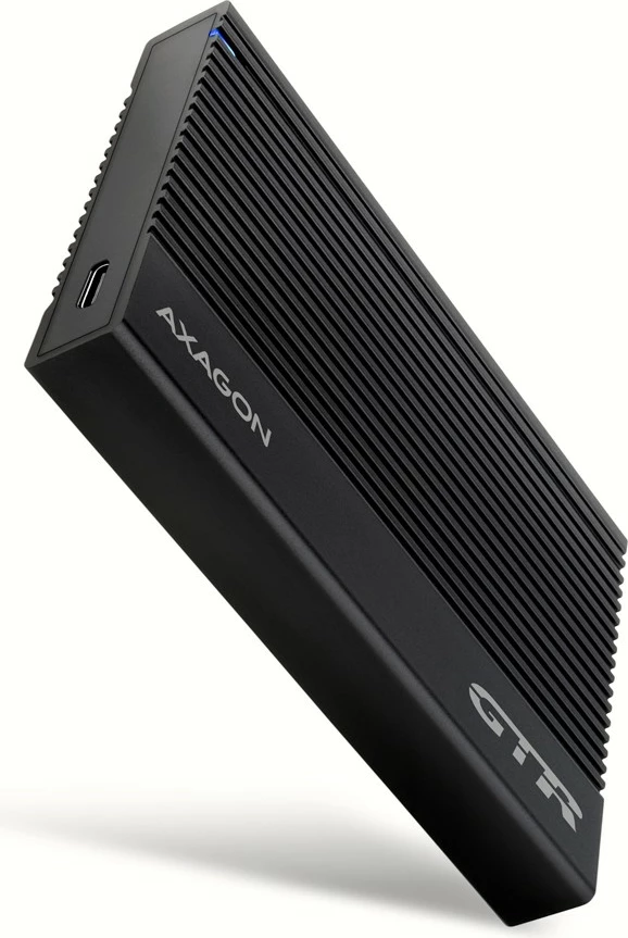 Zunanji računalniško ohišje za SSD/HDD 2,5", USB 3.2 Gen 2, črn AXAGON EE25-GTR