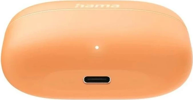 Brezžične in-ear slušalke Freedom buddy II Hama, Bluetooth 5.3, True Wireless, oranžne