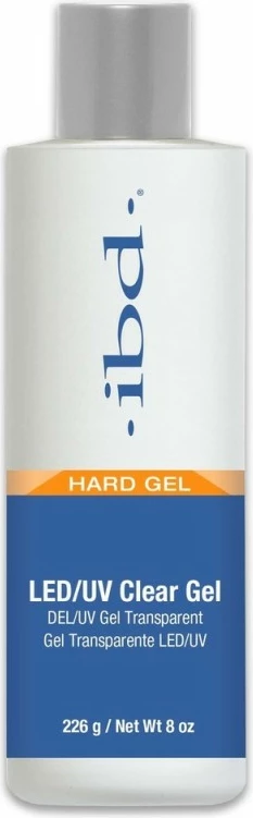 Gradbeni gel za nohte IBD, prozoren 226 g