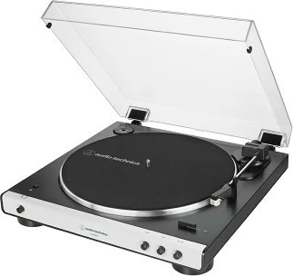 Gramofon Audio-Technica AT-LP60XBTWH, Bluetooth, bel