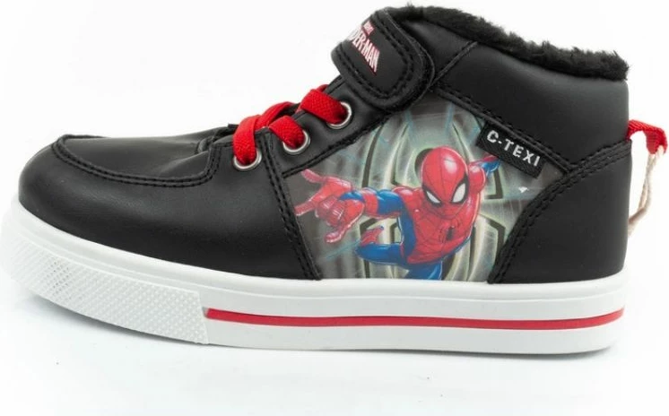 Zimski škornji za otroke Inny, črni in rdeči