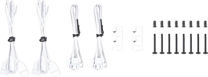 Ventilator za ohišje Thermaltake TT CT120 ARGB, 500–2000 RPM, bel