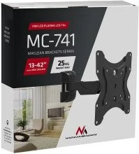 Nosilec za TV Maclean MC-741, 106,7 cm (42"), črn