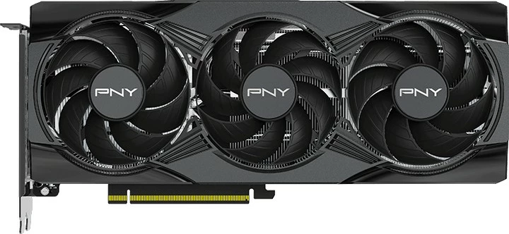 Grafična kartica PNY RTX 5060 8GB GDDR7, 3 ventilatorji, črna