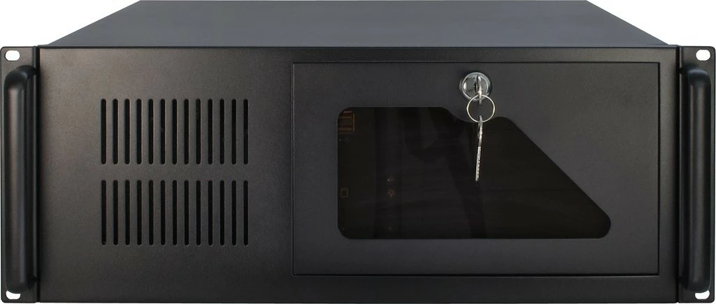 Serverski chassis Inter-Tech IPC 4U-4088-S, Rack, ATX / micro ATX / Mini-ITX, črn