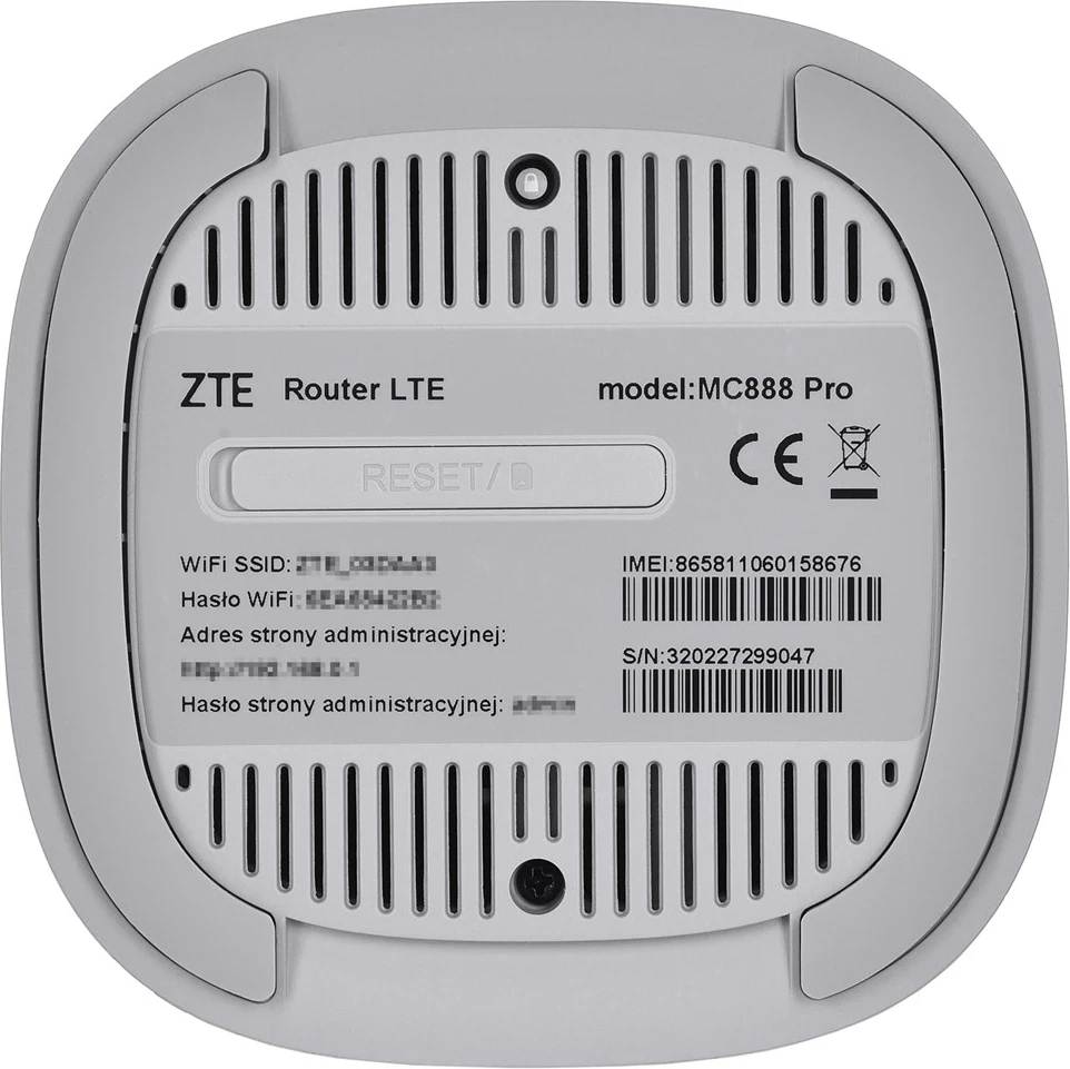 5G usmerjevalnik ZTE MC888 Pro, bel