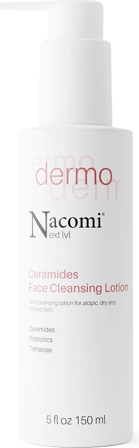 Emulzija za čiščenje obraza Nacomi Next Level Dermo za ženske, 150 ml