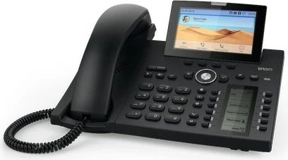 IP telefon Snom D385, 12 linij, črn