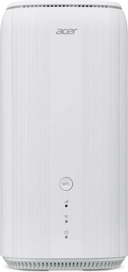 5G Wi‑Fi 6E prenosni usmerjevalnik Acer Connect X6E, 4 GB RAM, bel