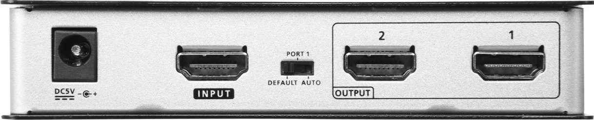 Razdelilec HDMI, 2-izhodni ATEN VS182B, True 4K, aluminij, črn