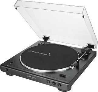 Gramofon z Bluetooth, vgrajen Phono, črni — audio-technica AT-LP60XBTBK