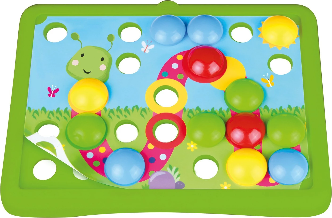 Komplet mozaika za otroke, večbarven, Lena My First Nature Mosaic