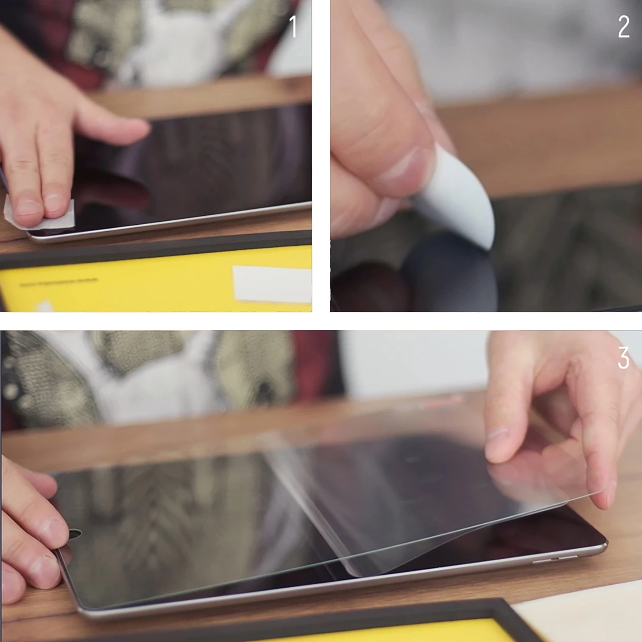 Kaljeno zaščitno steklo za OnePlus Pad 2 Wozinsky, prozorno
