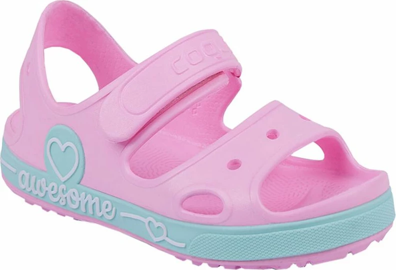 Sandali za deklice Coqui, rdeči