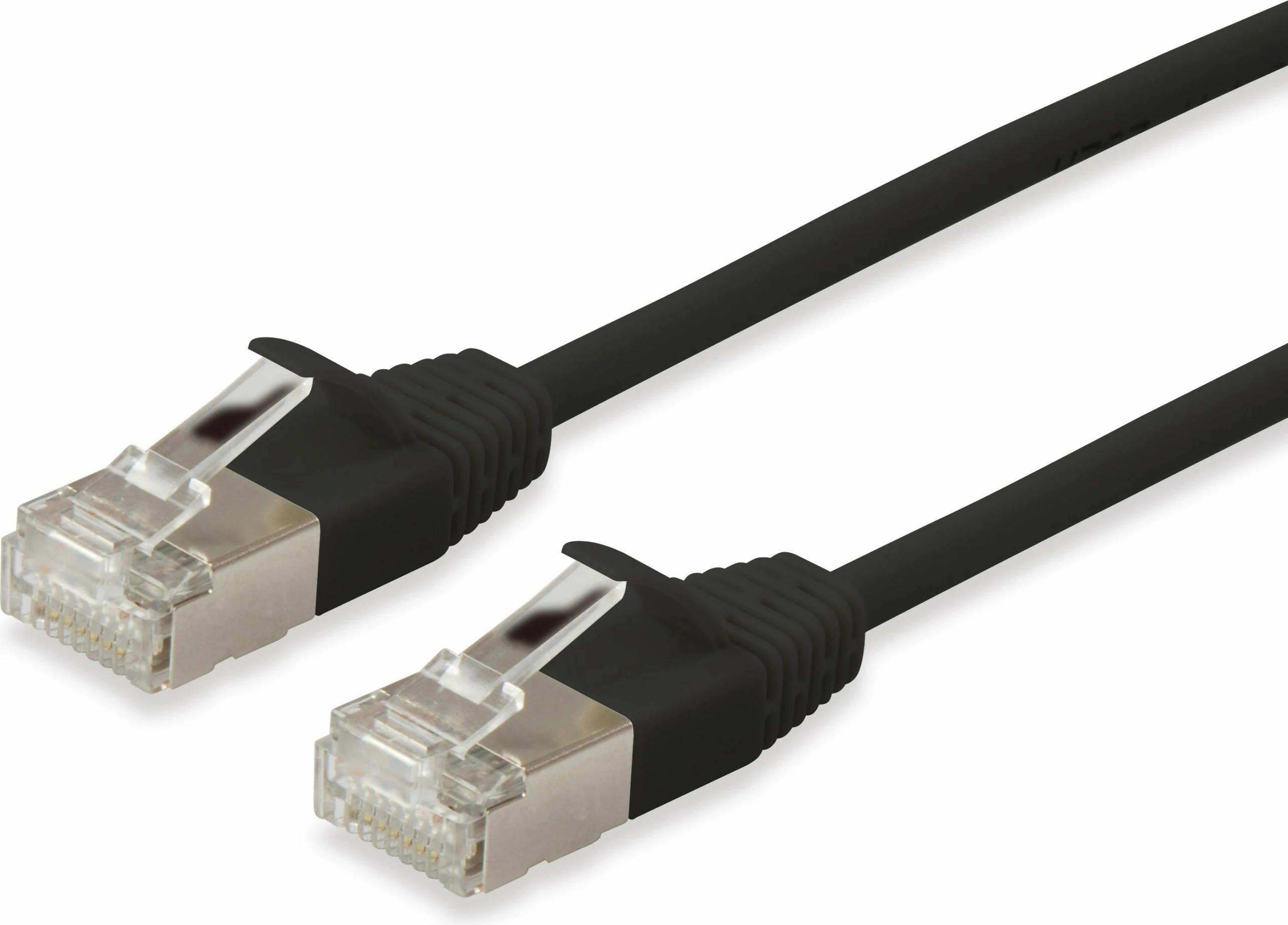 Omrežni kabel Cat6a F/FTP Slim, 5 m, črn Equip