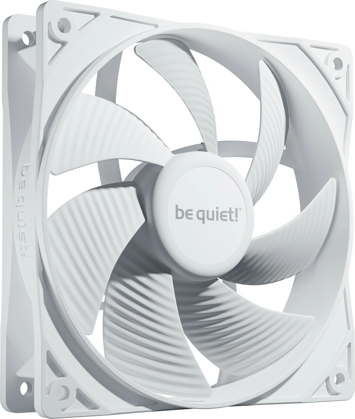 Ventilator Pure Wings 3 120 mm PWM, bel — Be Quiet!, 1600 RPM, 25,5 dB