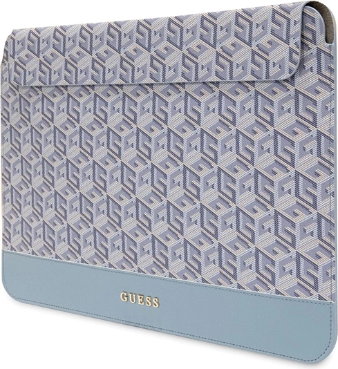 Zaščitni ovoj za prenosnik Guess GCube Stripe, 14", modra
