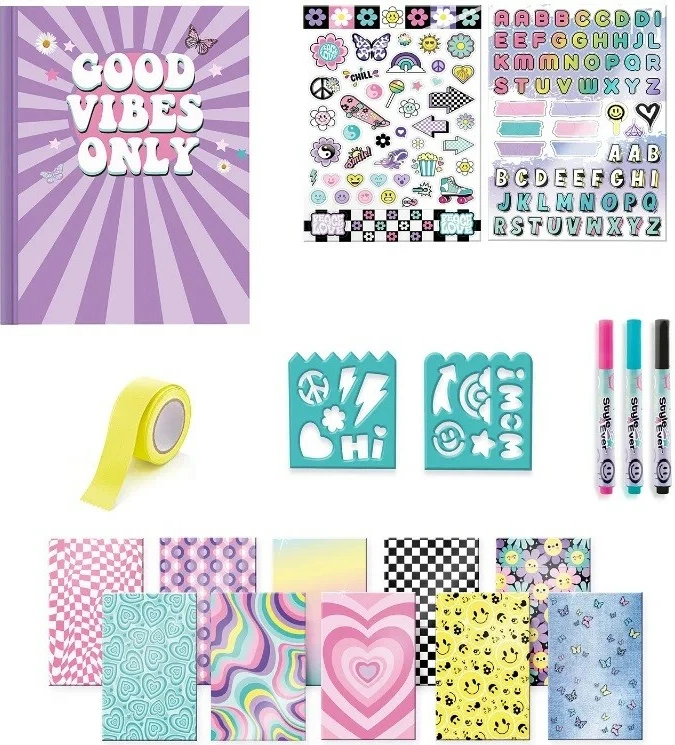 Kreativni set, Epee Project Deko, osebni dnevnik s pripomočki za dekleta, večbarven