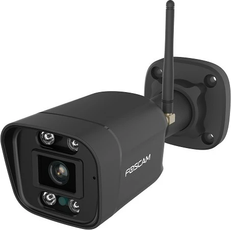 Zunanja IP varnostna kamera, Foscam V5P, 5MP QHD, Wi‑Fi/Ethernet, črna