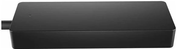 4K USB-C večportni doking hub, HP, črn