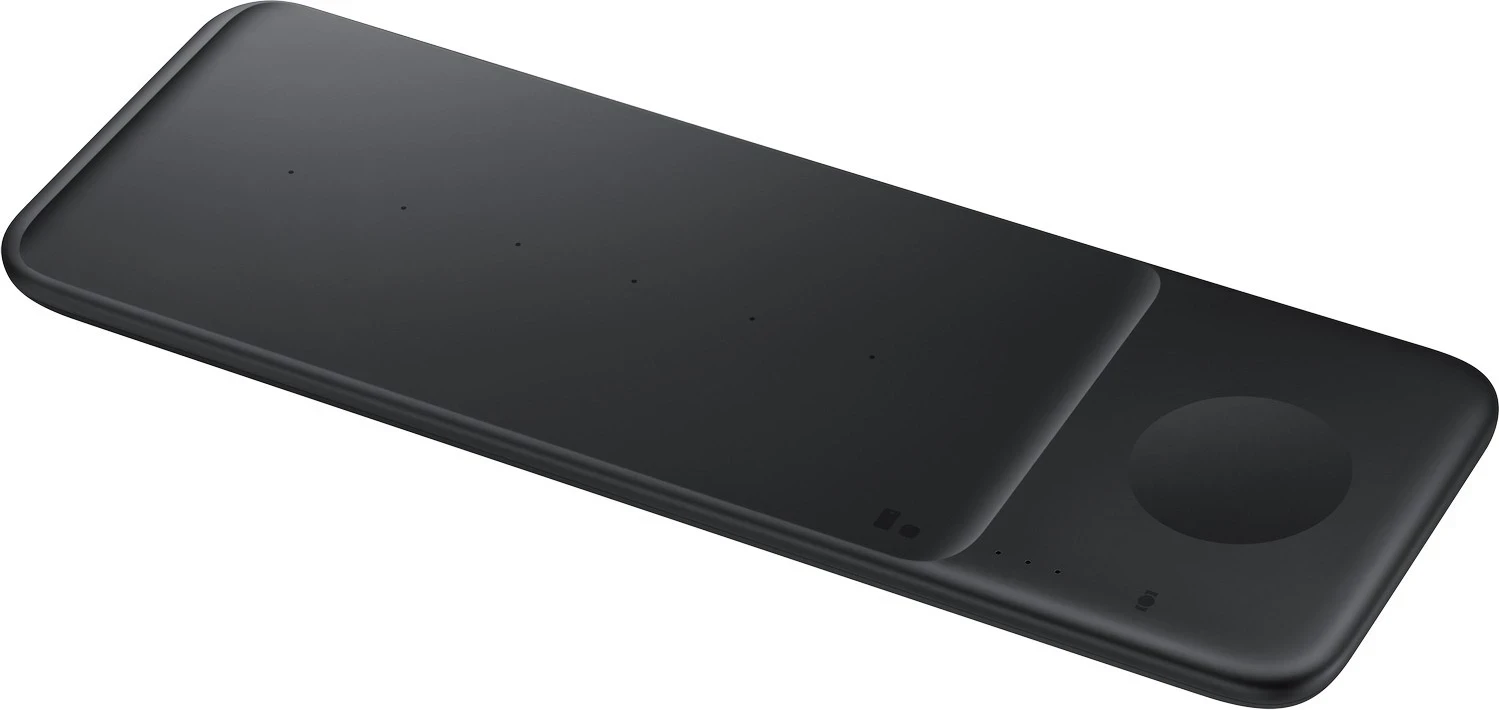 Brezžični polnilec za tri naprave Samsung Trio, črn